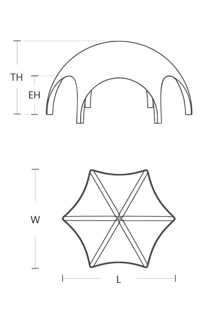 풍선 이벤트 텐트