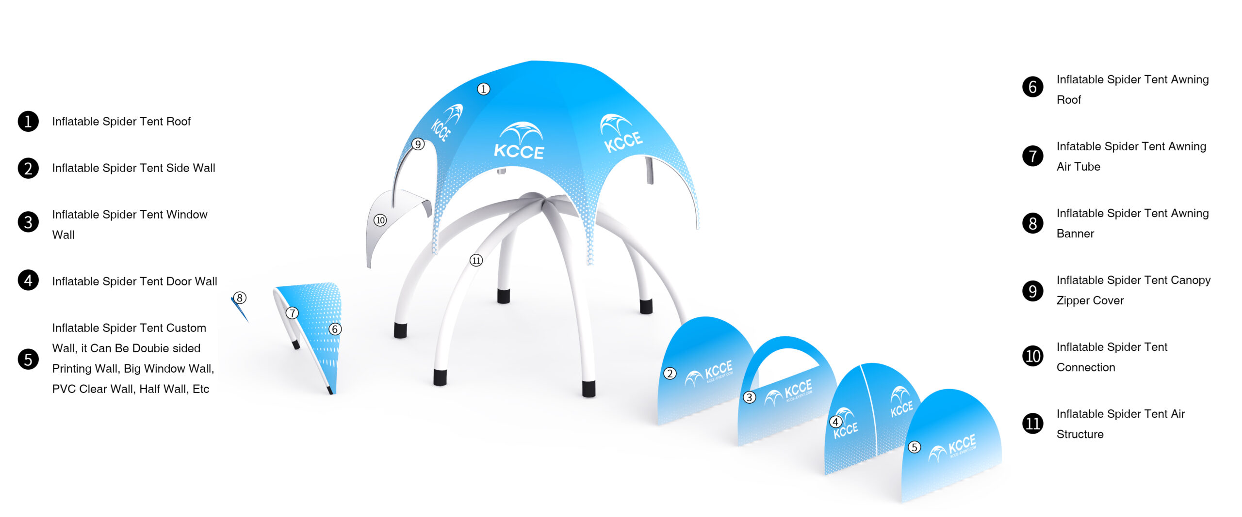 advertising inflatable tent