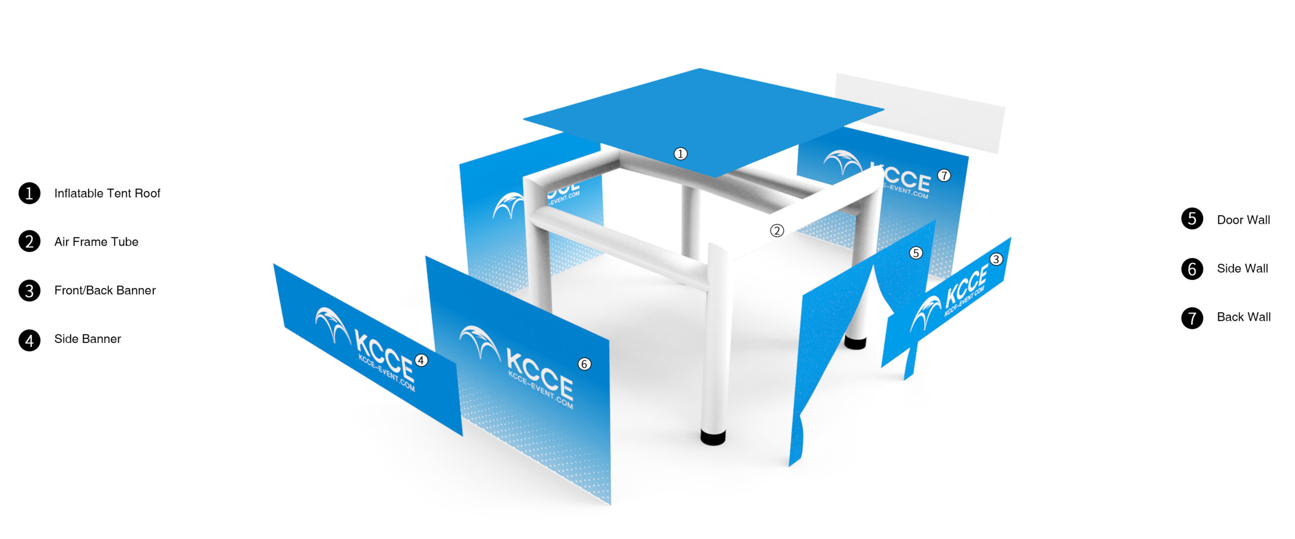 advertising inflatable tent