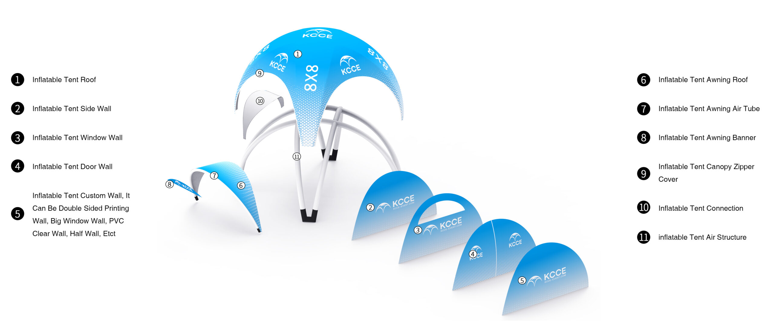 advertising inflatable tent