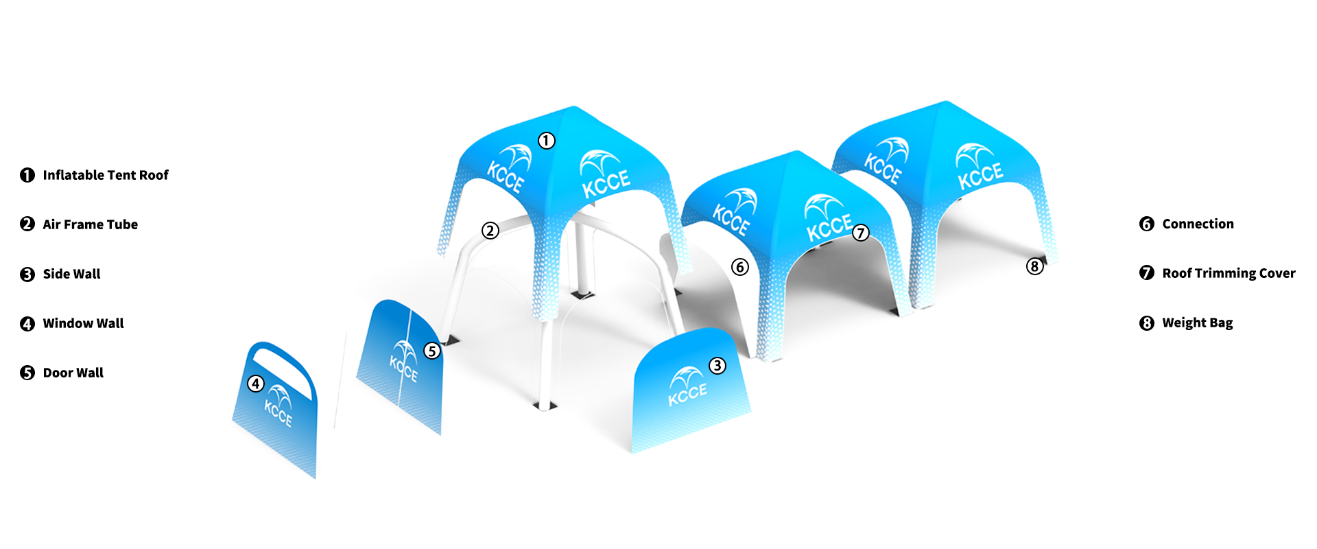 inflatable advertising tent