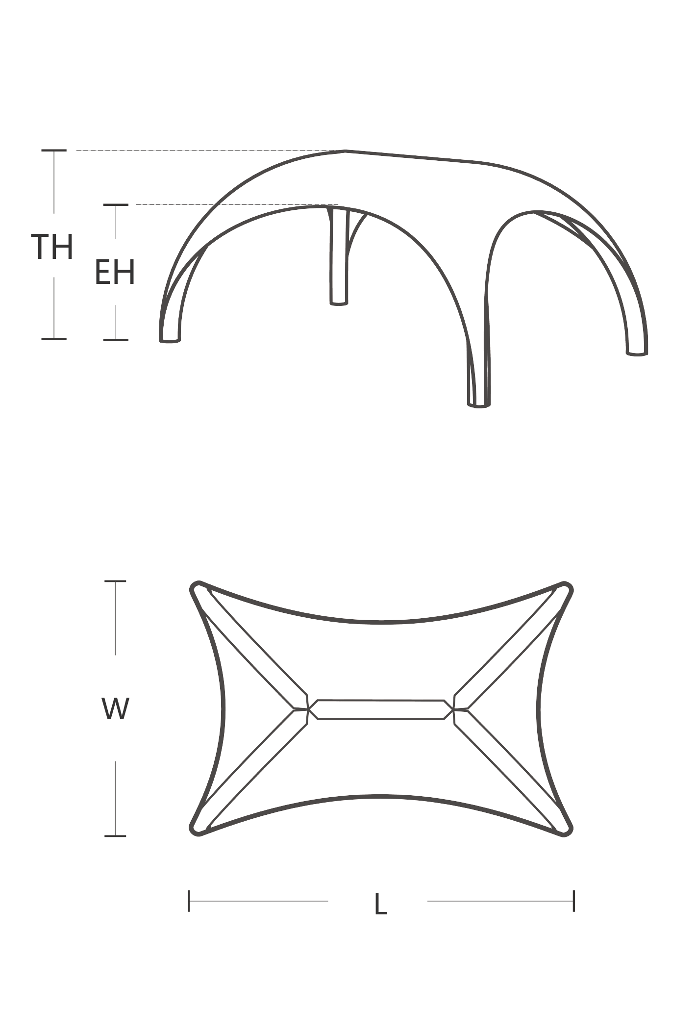 advertising inflatable tent