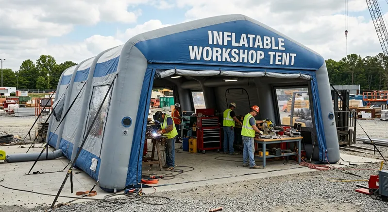 tenda gonfiabile pubblicitaria