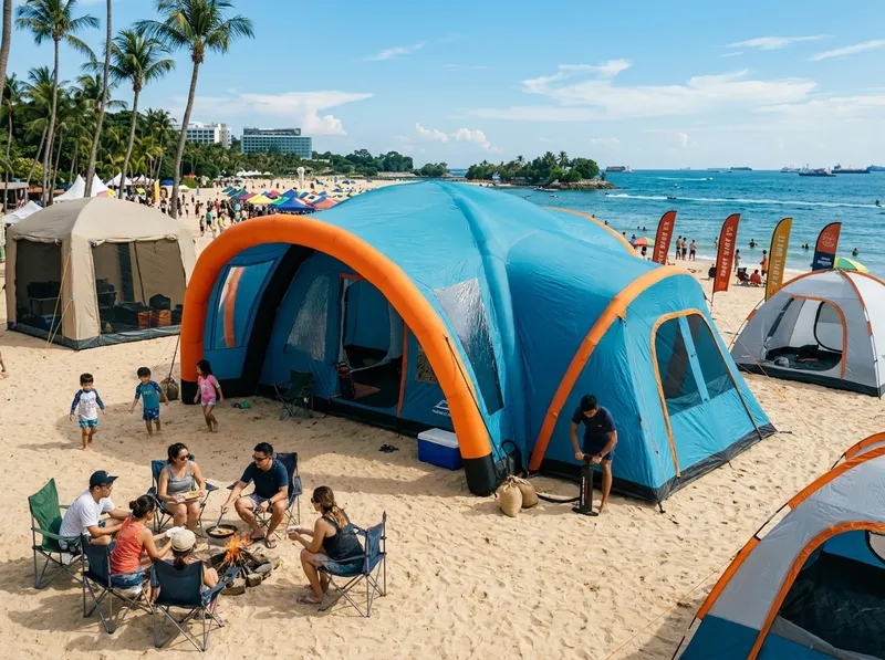 Tenda Inflável para Exterior