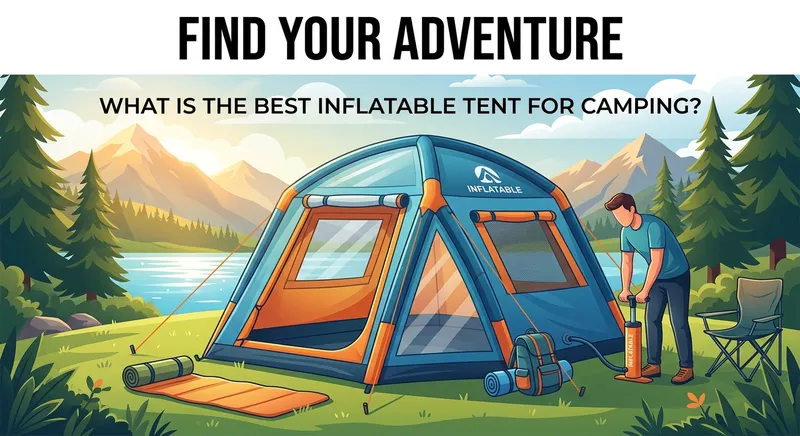 tenda pneumatica con tettoia