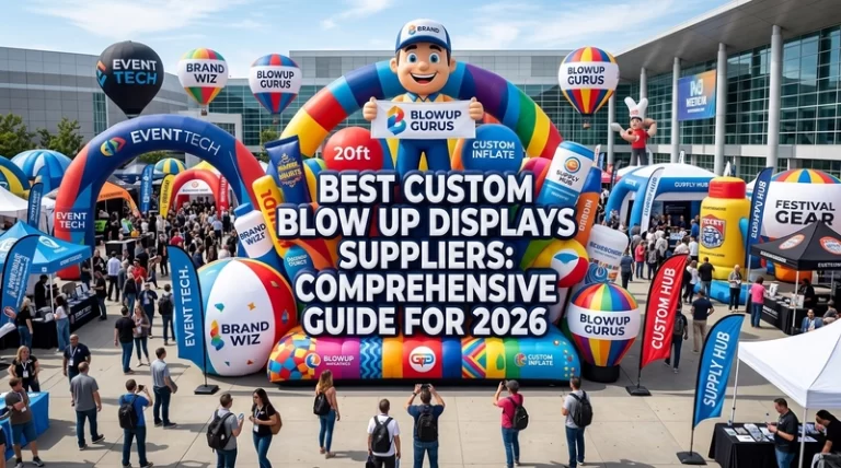 Best Custom Blow Up Displays Suppliers: Comprehensive Guide for 2026