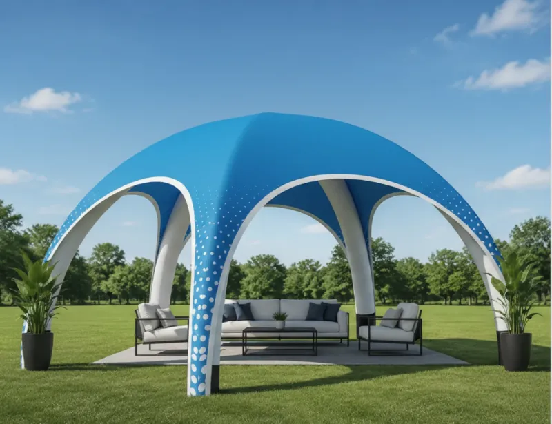X Inflatable Tent Size Guide X