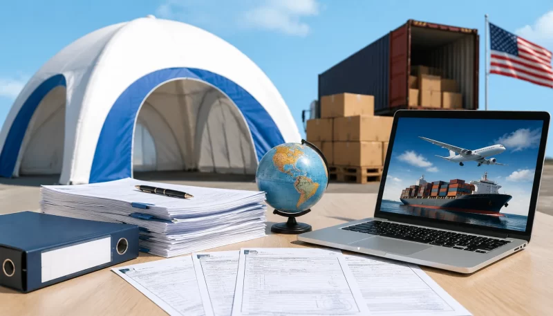 Key Export Documents Needed For Inflatable Advertising Tent Shipments To The USA