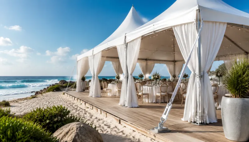 Beach Coastal Event Tents