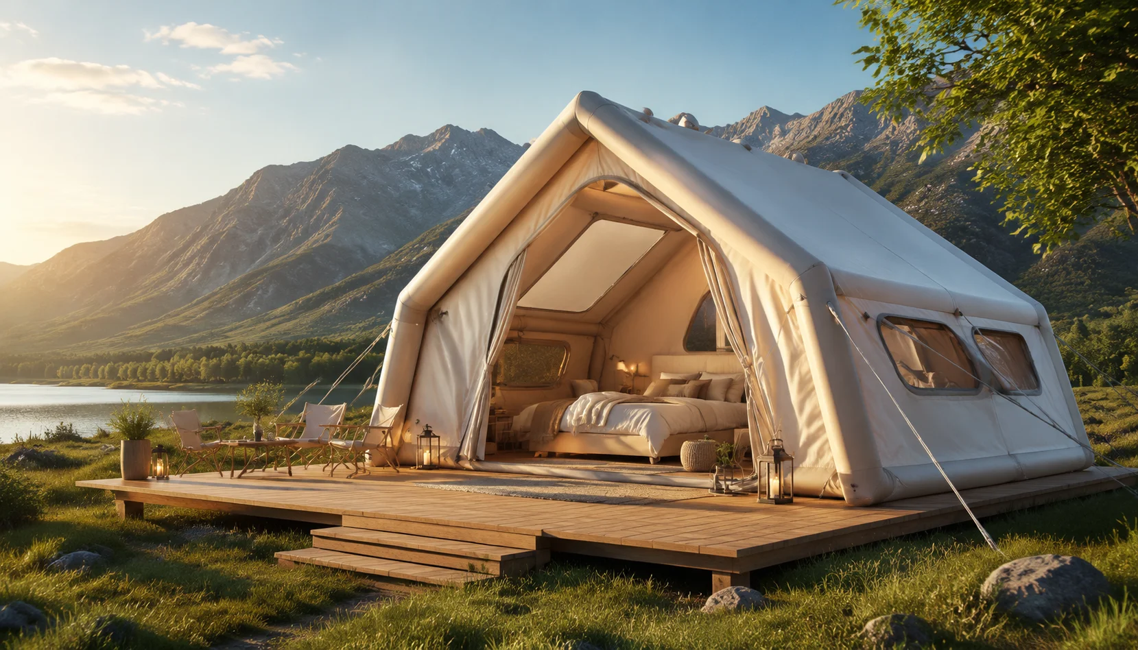 Inflatable Glamping Tent