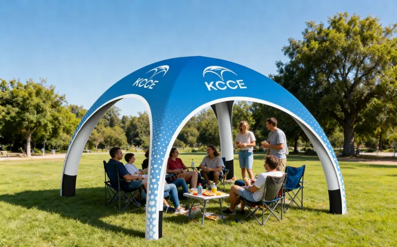 8 man inflatable tent