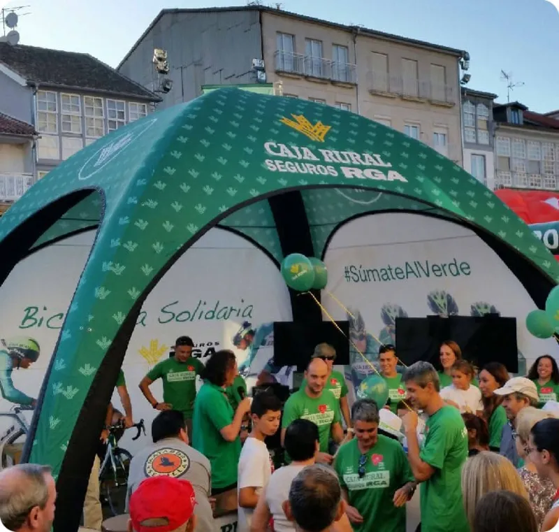 Custom Printed Inflatable Tents