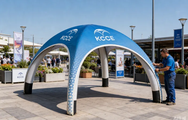Inflatable Advertising Tents Used Long Term Outdoor Real Lifespan