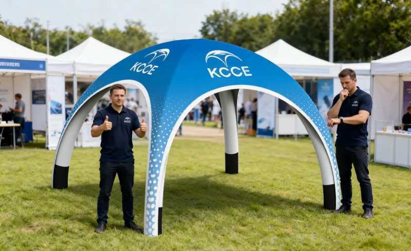 Trade Inflatable Tent Guide Costs Sizes Setup Speed